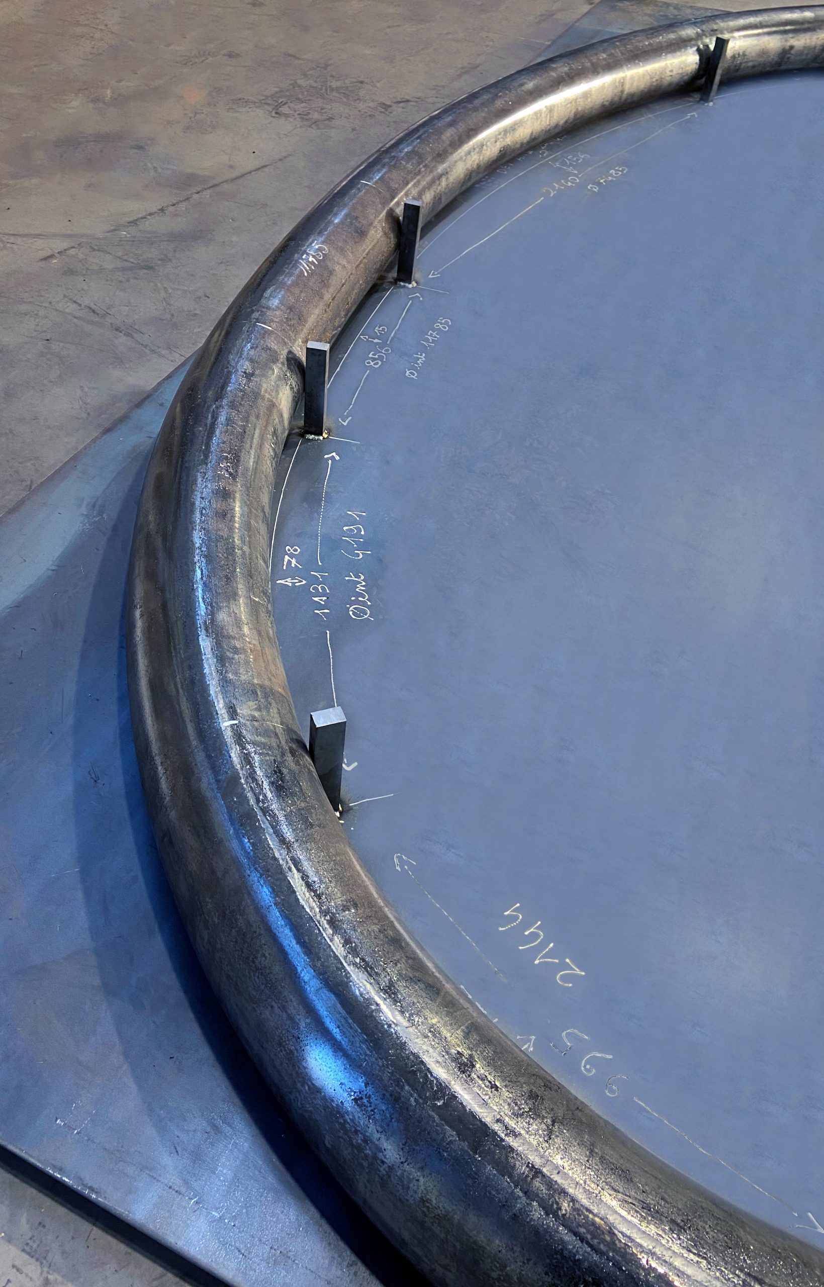 Tube Ø 273 ép. 20mm Ø int. 2144