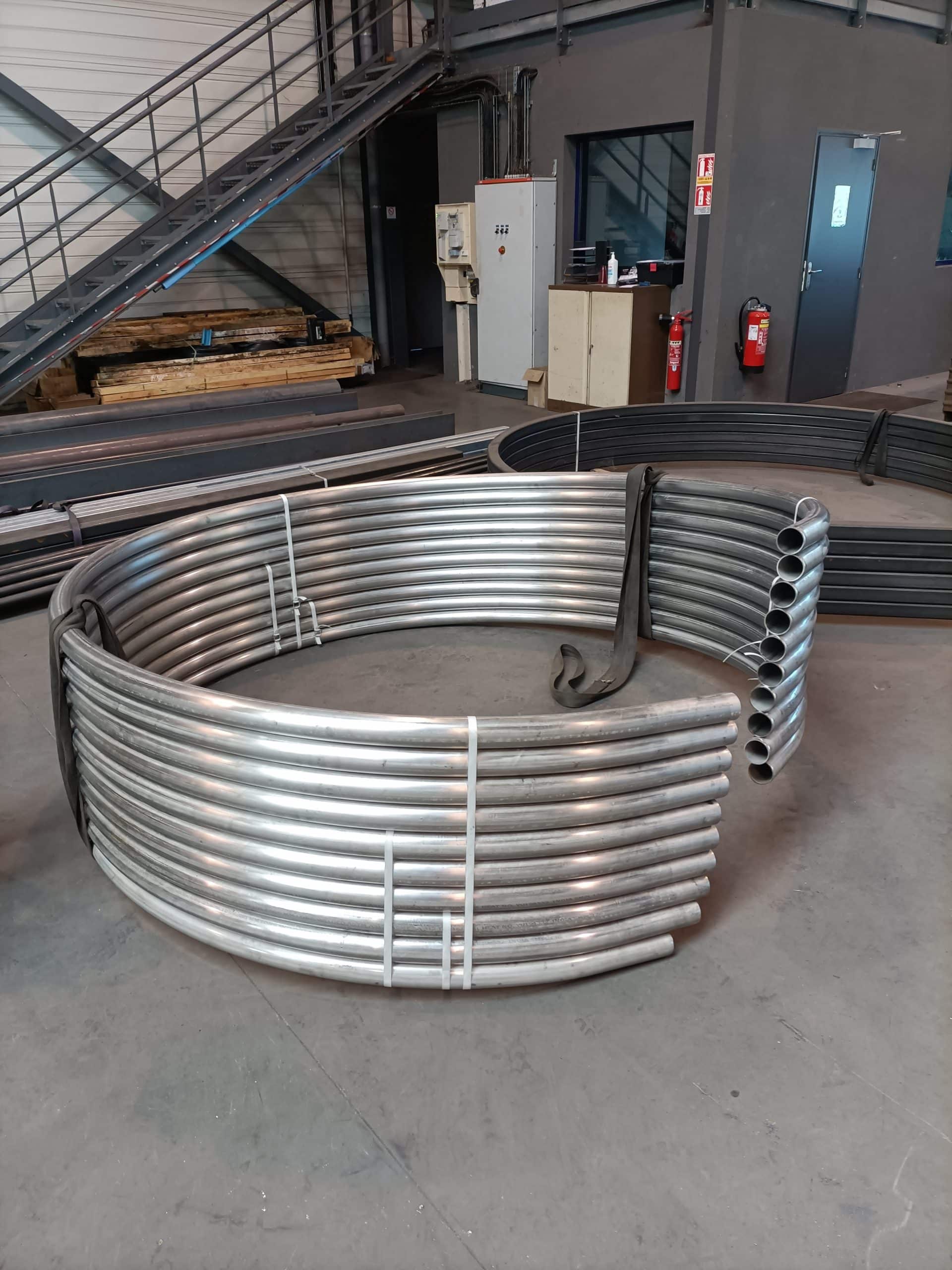 TUBES EN SERPENTIN TUBES Ø 60.3 EP 2.77